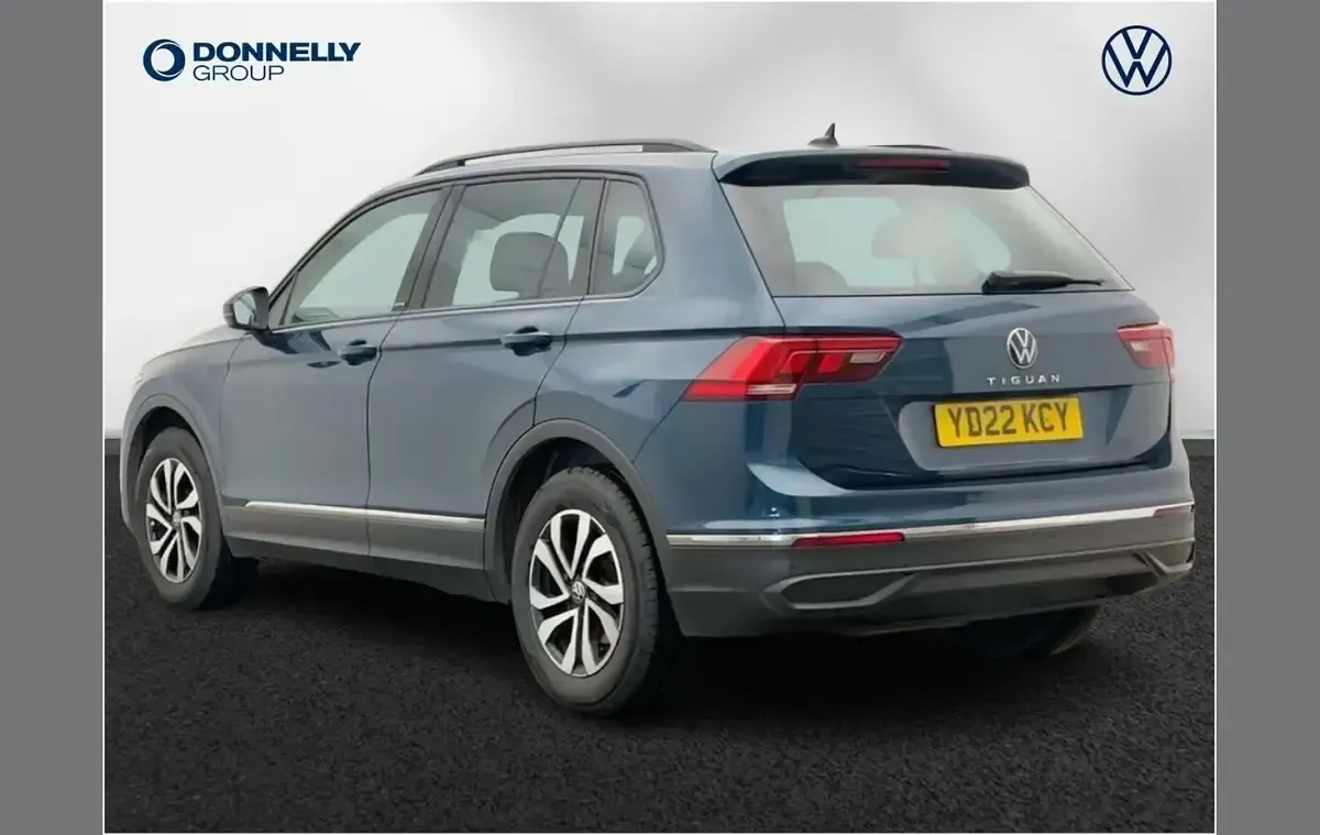 Begagnad VW Tiguan Active 147 HK (108 kW) 2022 Blå SUV