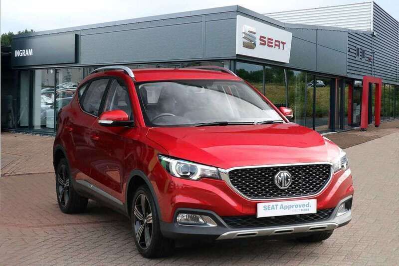 Red Used 2020 MG ZS Exclusive Sedan | £12,039 (Fair price) - Image 1/4