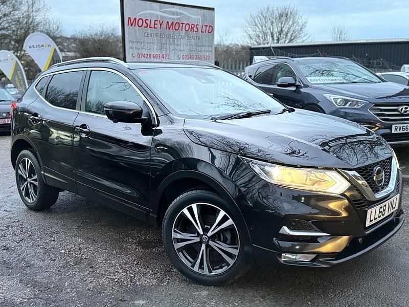 Used Nissan Qashqai N-Connecta 2018 Black SUV