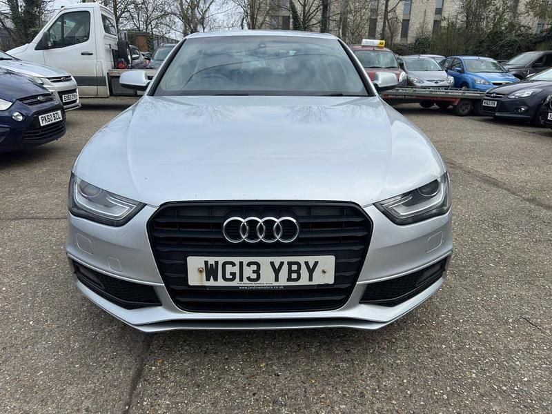 Used Audi A4 Black Edition 177 HP (130 kW) 2013 Silver Sedan