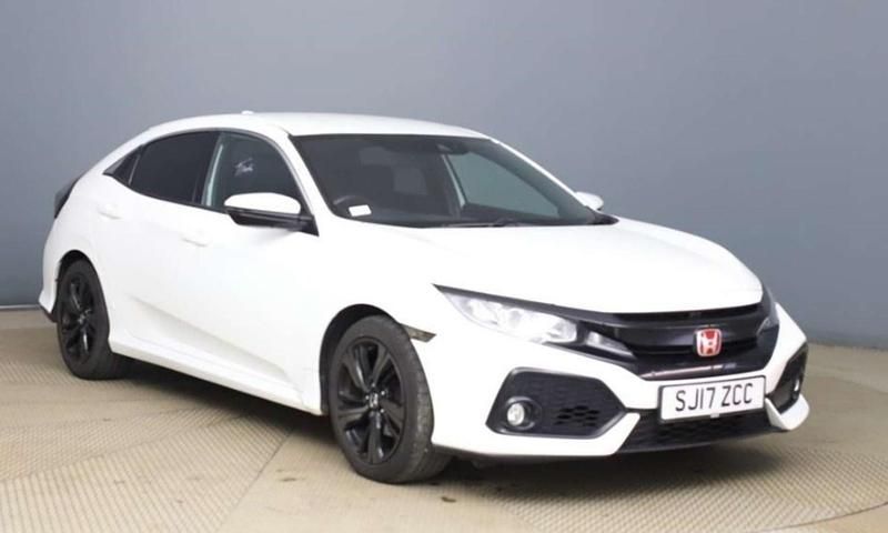 Begagnad Honda Civic SR 2017 Vit Halvkombi