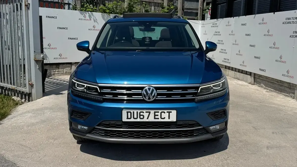 Used VW Tiguan SEL 150 HP (110 kW) 2017 Blue SUV