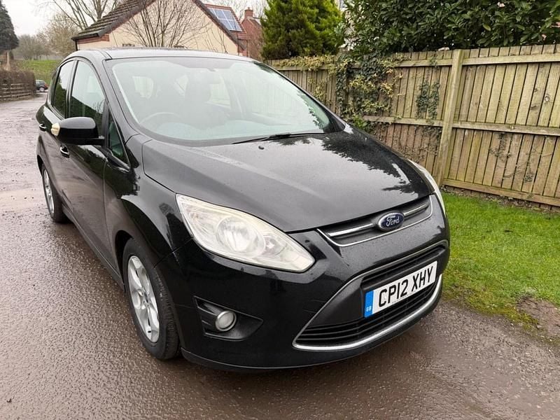 Black Used 2012 Ford C-MAX Zetec MPV | £3,590 (Fair price) - Image 1/4