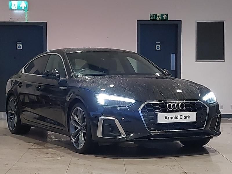 Black Used 2024 Audi A5 S-Line Hatchback | £31,898 (Fair price) - Image 1/3