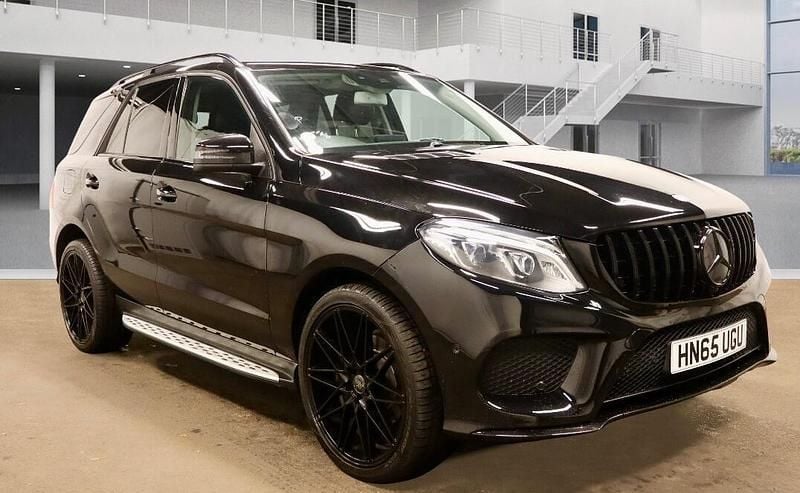 Black Used 2015 Mercedes GLE250 AMG line SUV | £17,980 (Fair price) - Image 1/4