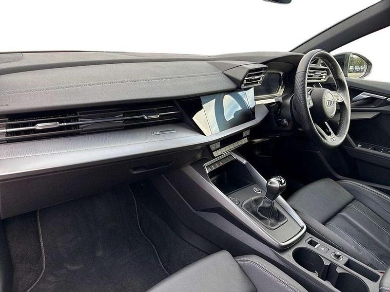 Used Audi A3 S-Line 108 HP (79 kW) 2022 Black Sedan