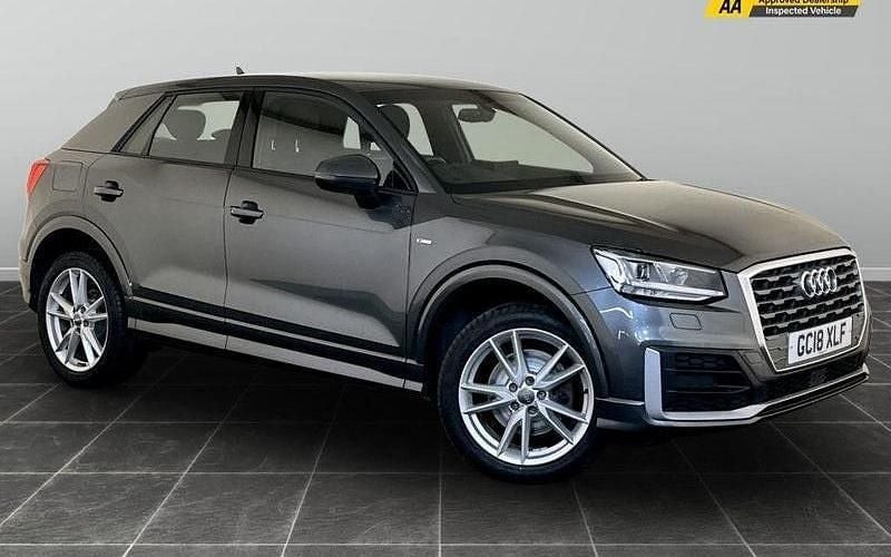 Grey Used 2018 Audi Q2 S-Line SUV | £12,695 (Good price) - Image 1/2