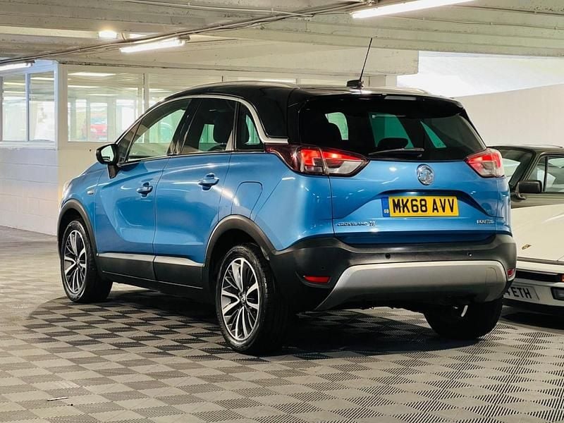 Used Vauxhall Crossland X Ultimate 110 HP (80 kW) 2019 Blue SUV
