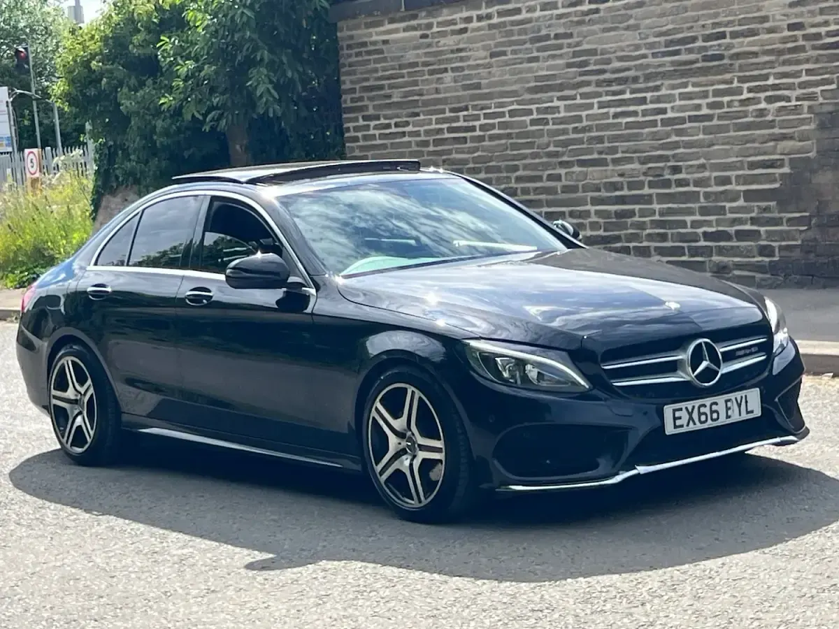 Used Mercedes C220 AMG Line Premium 2016 Black Sedan