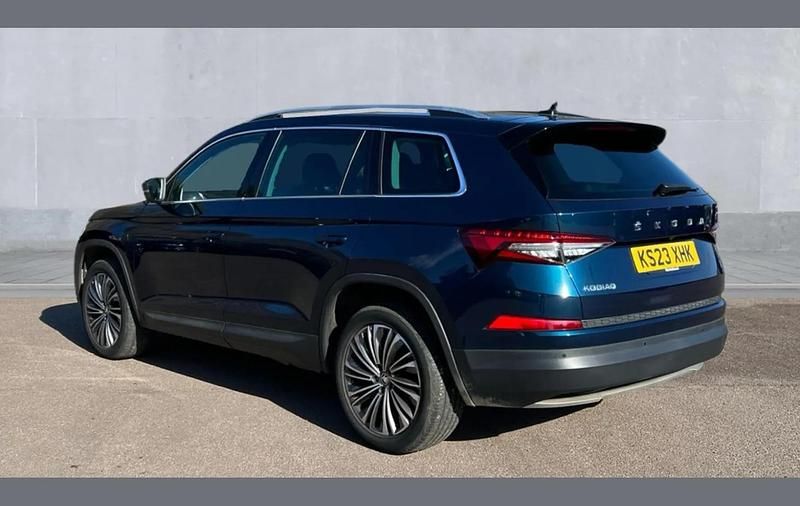 Used Skoda Kodiaq SE L Executive 150 HP (110 kW) 2023 Blue SUV
