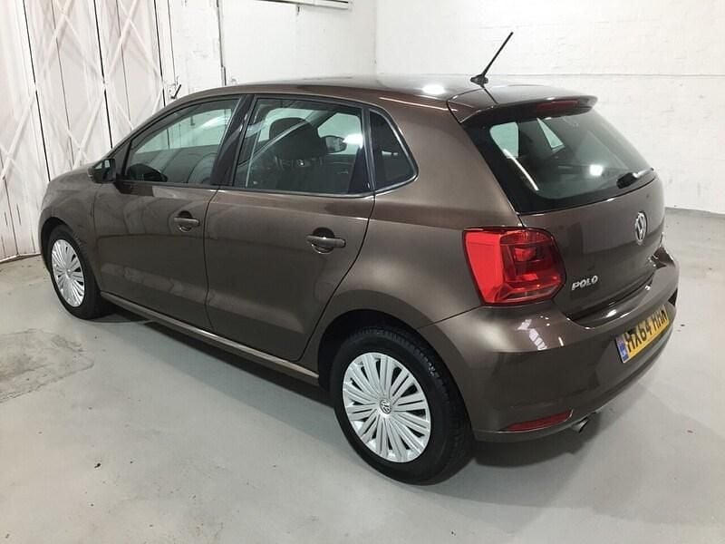 Used VW Polo SE 90 HP (66 kW) 2014 Brown Hatchback
