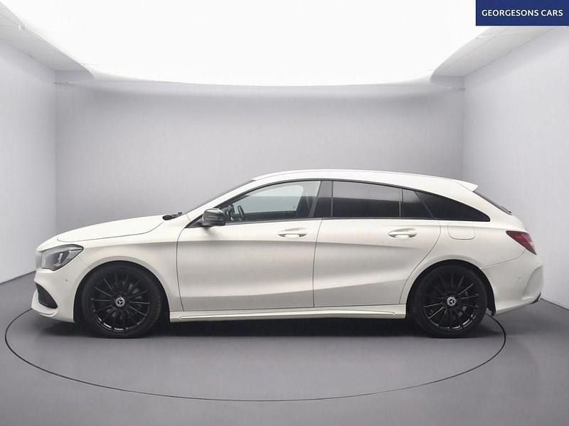 Used Mercedes CLA220 AMG line 170 HP (125 kW) 2017 White Sedan