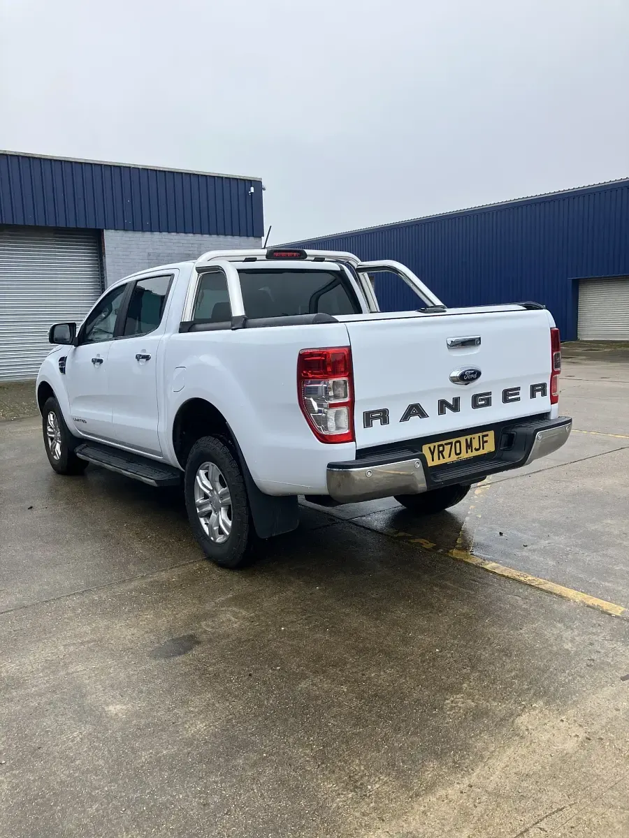Used Ford Ranger Limited 2020 White Pickup