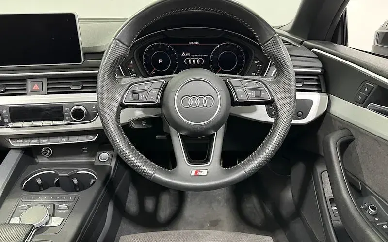 Used Audi A5 Cabriolet S-Line 252 HP (185 kW) 2018 Grey Cabriolet