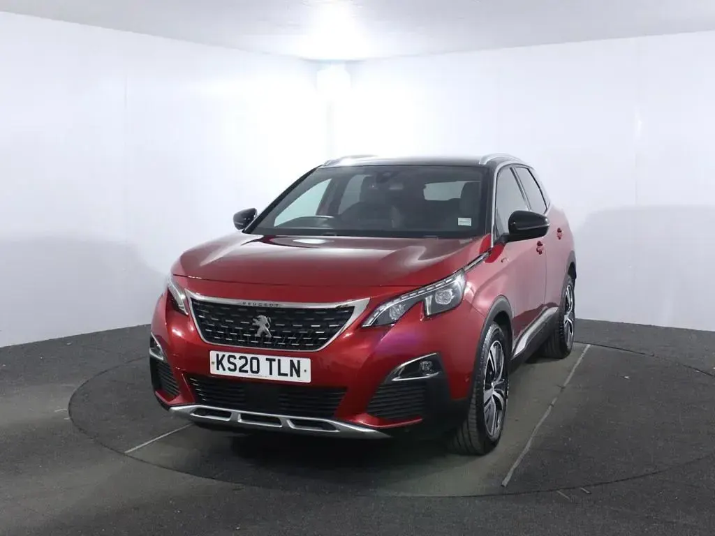 Used Peugeot 3008 GT-line 131 HP (96 kW) 2020 Red SUV