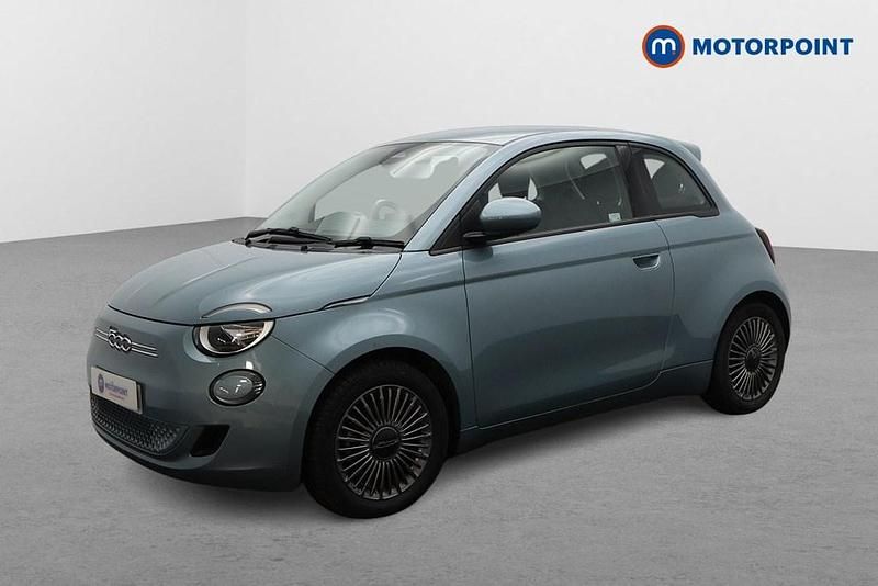 Used Fiat 500e Icon 86 kW (118 HP) 2022 Blue Hatchback