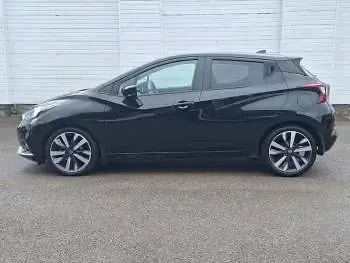 Used Nissan Micra Tekna 92 HP (67 kW) 2022 Black Hatchback
