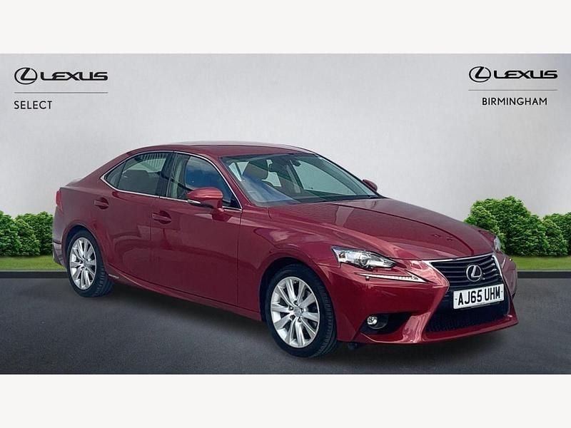 Red Used 2015 Lexus IS300h Sedan | £12,300 (Fair price) - Image 1/3