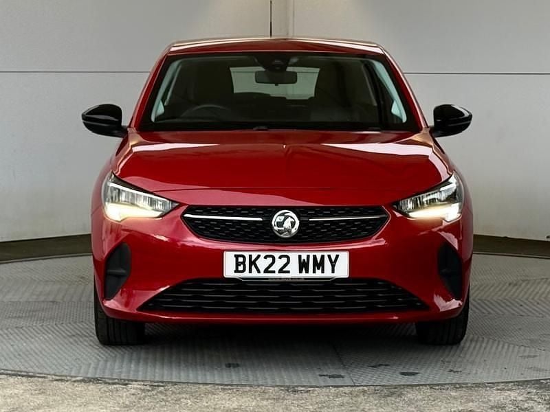 Used Vauxhall Corsa Edition 75 HP (55 kW) 2022 Red Hatchback