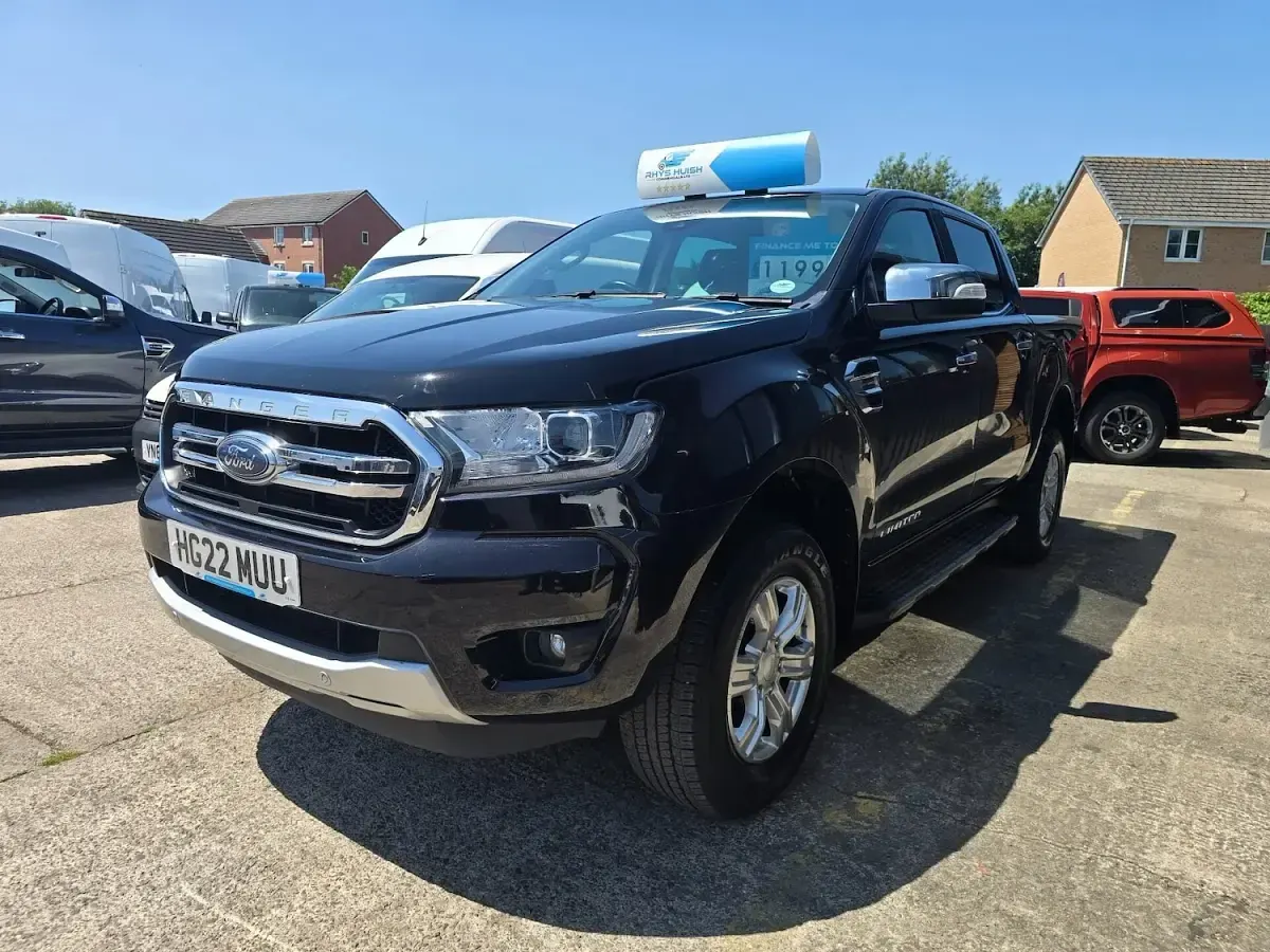 Used Ford Ranger Limited 2022 Black Pickup