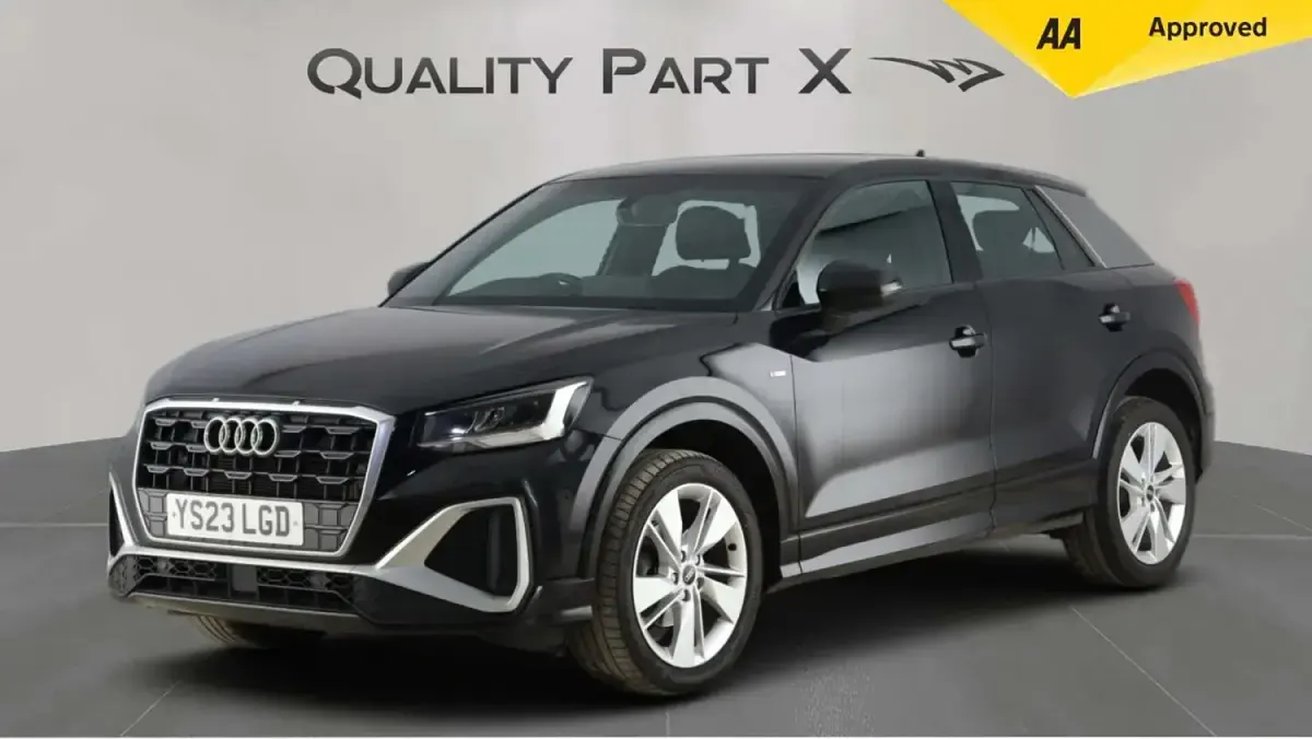 Used Audi Q2 S-Line 150 HP (110 kW) 2023 Black SUV