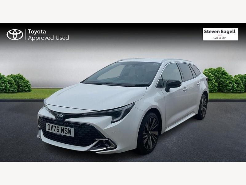 New Toyota Corolla Design 2025 White Estate