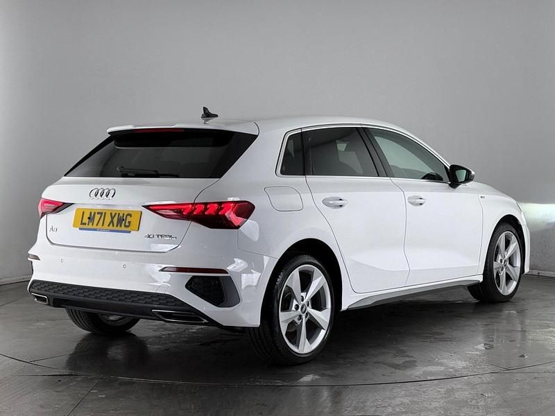 Used Audi A3 Sportback e-tron S-Line 2021 White Hatchback