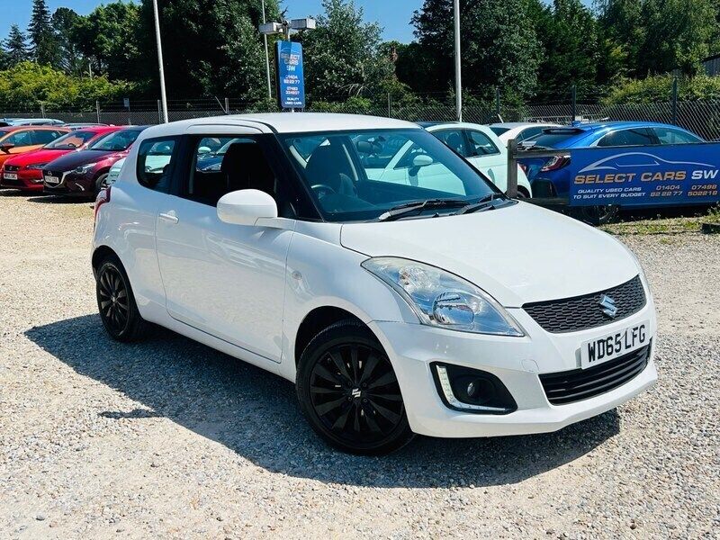 White Used 2015 Suzuki Swift SZ4 Hatchback | £5,495 (Fair price) - Image 1/4