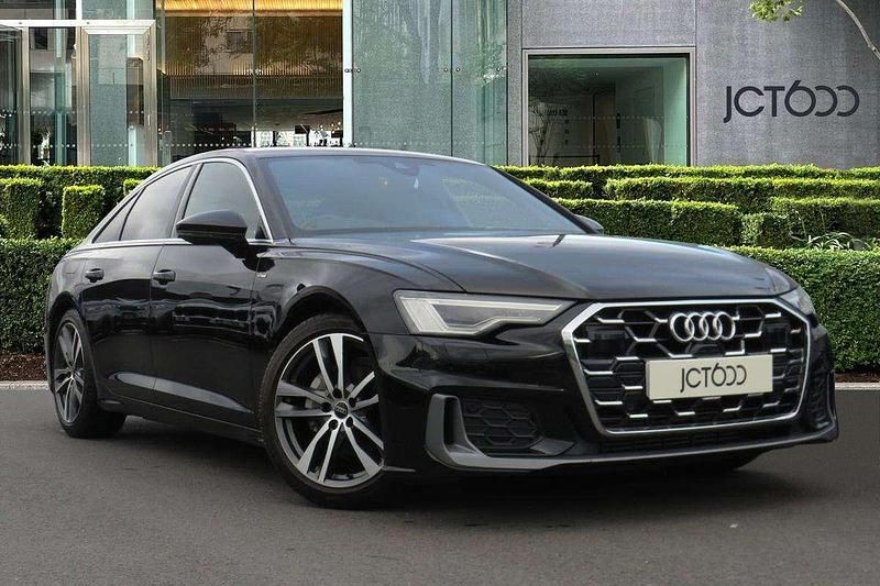 Black Used 2023 Audi A6 S-Line Sedan | £27,790 (Fair price) - Image 1/4