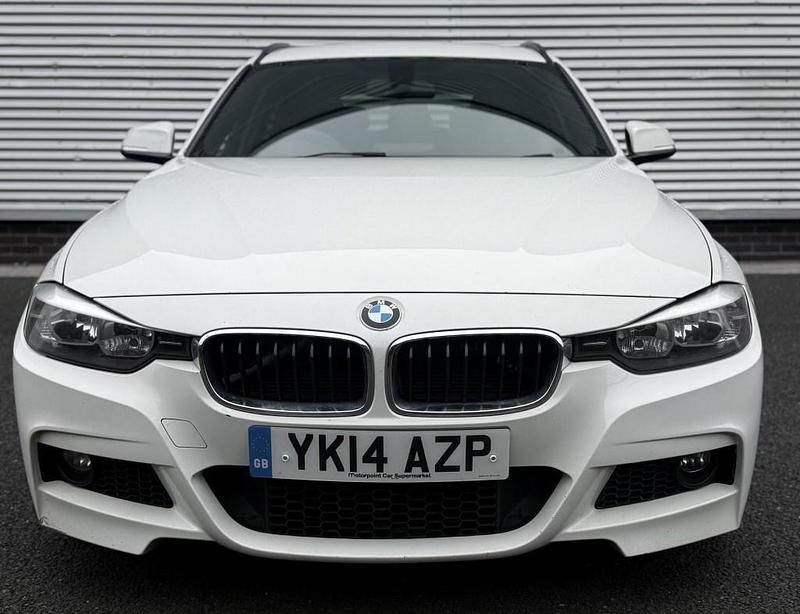 White Used 2014 BMW 320 M Sport Estate | £5,495 (Fair price) - Image 1/4