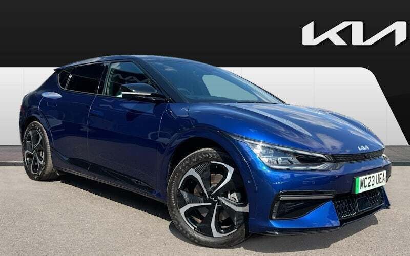 Blue Used 2023 Kia EV6 2 SUV | £31,512 (Fair price) - Image 1/4