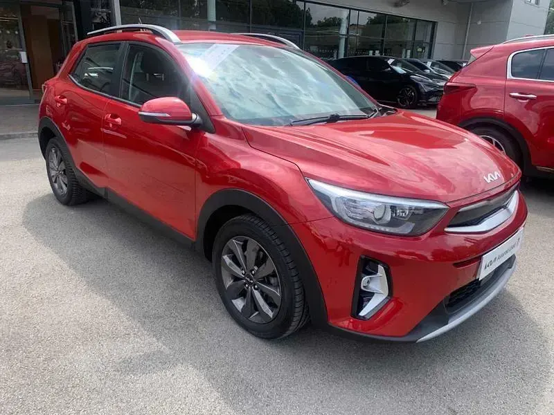 Used Kia Stonic 2021 Blaze red SUV