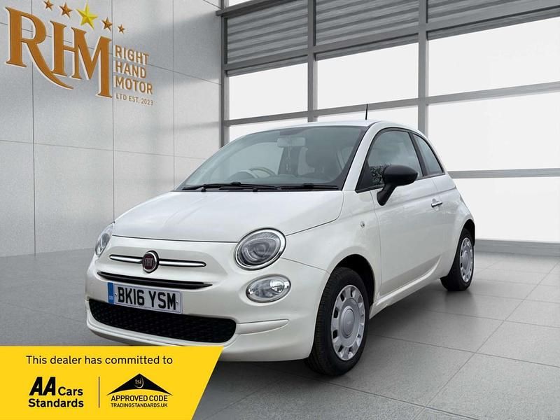 Used Fiat 500 Pop 2016 White Hatchback