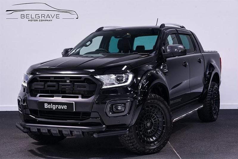 Black Used 2023 Ford Ranger Wildtrack Pickup | £26,650 (Super price) - Image 1/3