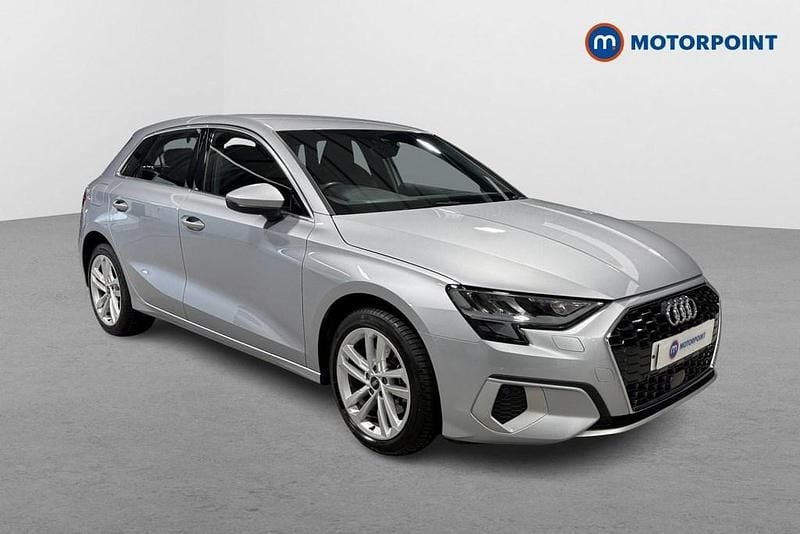 Silver Used 2024 Audi A3 e-tron Sport Hatchback | £20,449 (Good price) - Image 1/4