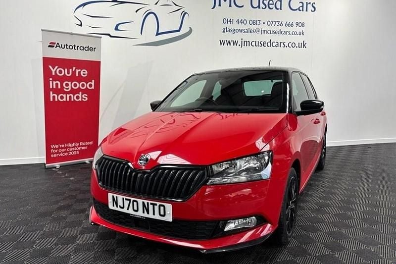 Used Skoda Fabia Monte Carlo 110 HP (80 kW) 2020 Red Hatchback