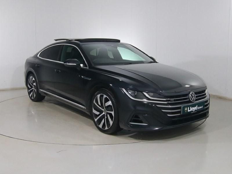 Used VW Arteon R-line 190 HP (139 kW) 2021 Black Hatchback