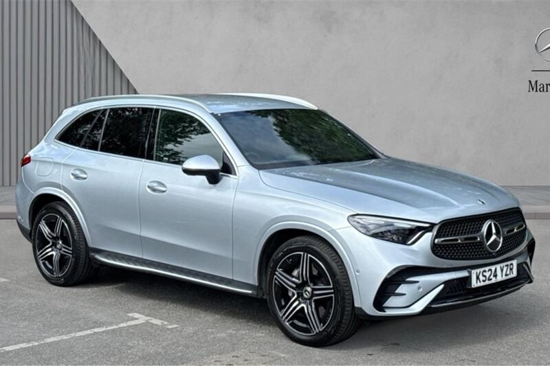 Silver Used 2024 Mercedes GLC300 AMG Line Premium SUV | £44,316 (Good price) - Image 1/4