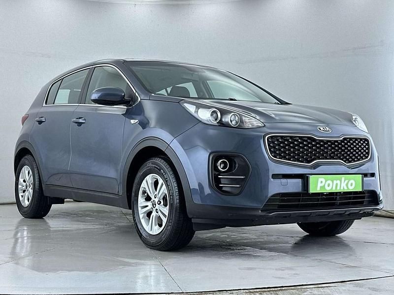 Begagnad Kia Sportage 2017 Blå SUV