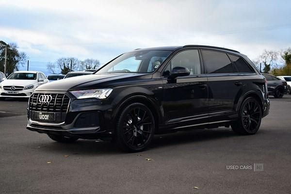 Used Audi Q7 S-Line 286 HP (210 kW) 2022 Black SUV