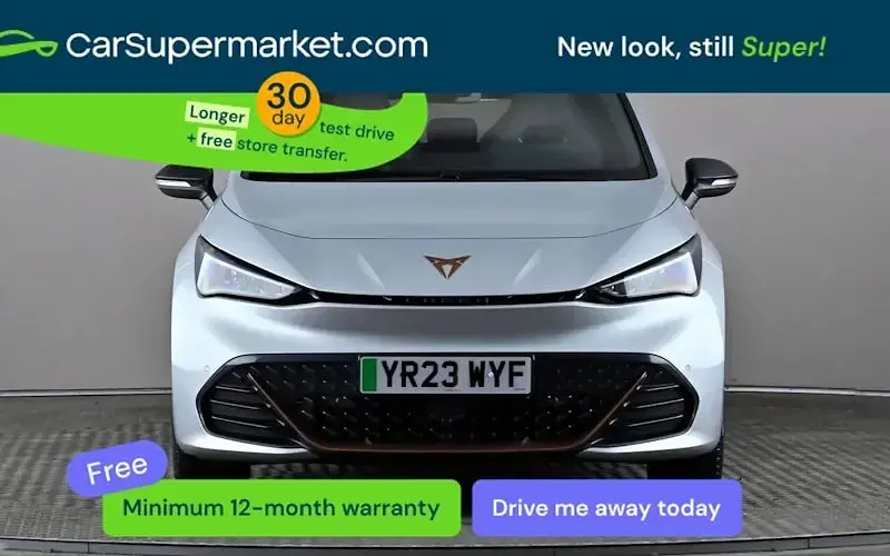 Usado Cupra Born e-Boost 169 kW (230 HP) 2023 Prateado Citadino