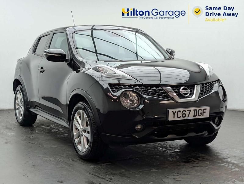 Used Nissan Juke N-Connecta 115 HP (84 kW) 2017 Black SUV