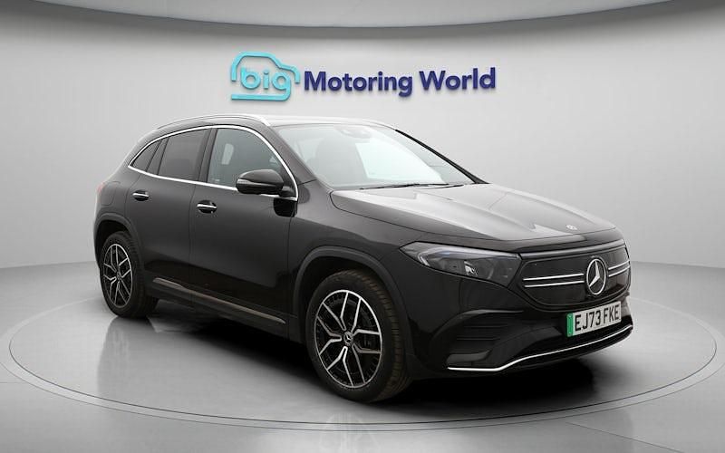 Used Mercedes EQA250+ AMG line 139 kW (190 HP) 2023 Black SUV