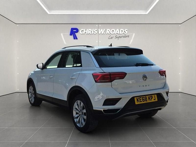 Used VW T-Roc SE 150 HP (110 kW) 2018 White SUV