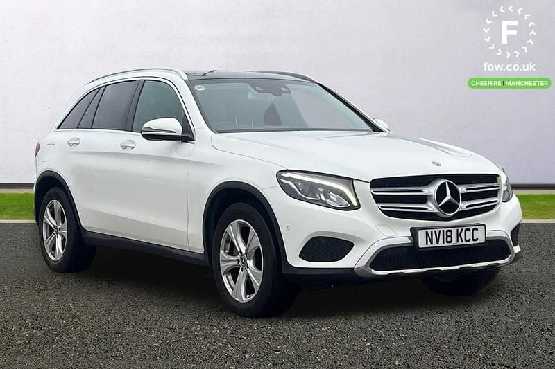 White Used 2018 Mercedes GLC250 Active Estate | £19,599 (Super price) - Image 1/4