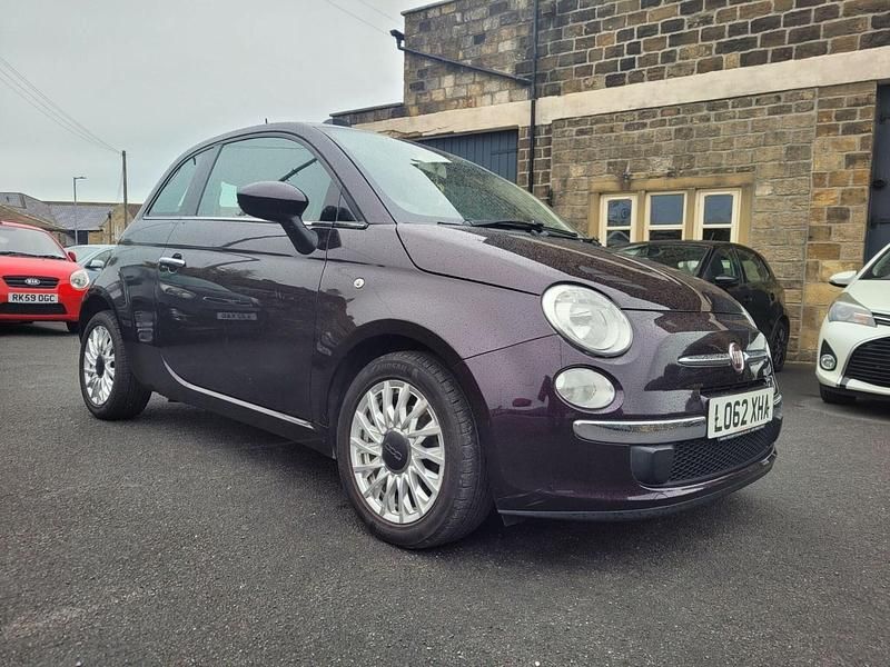 Mauve/purple Used 2013 Fiat 500 Lounge Hatchback | £2,295 (Super price) - Image 1/4