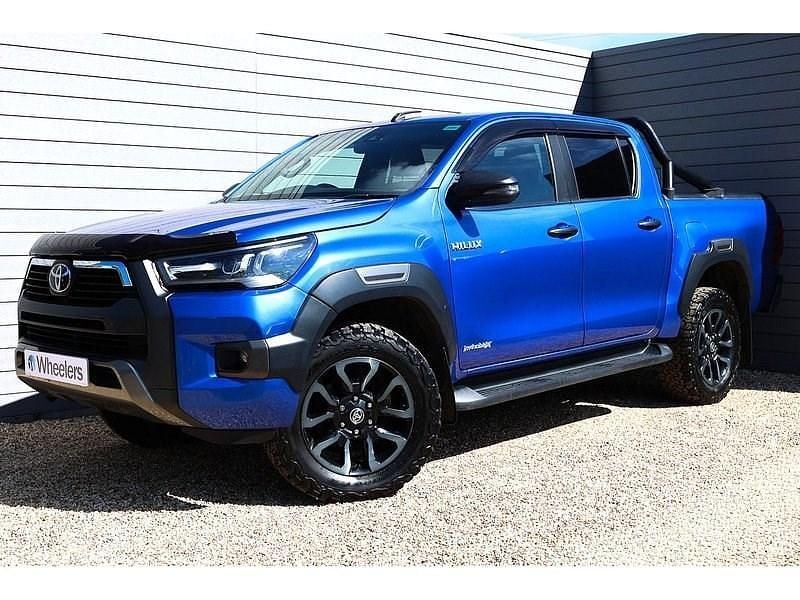 Used Toyota HiLux 204 HP (150 kW) 2021 Blue Pickup