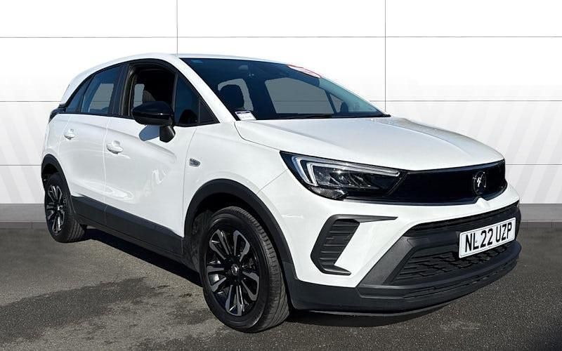 Used Vauxhall Crossland Design Edition 83 HP (61 kW) 2022 White SUV