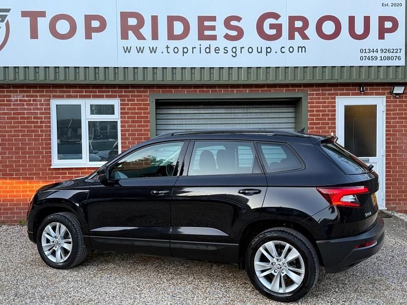 Used Skoda Karoq SE Technology 150 HP (110 kW) 2017 Black SUV