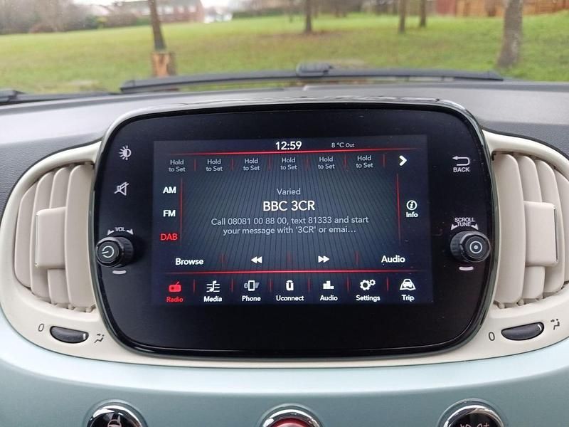 Used Fiat 500C S 70 HP (51 kW) 2024 Green Cabriolet